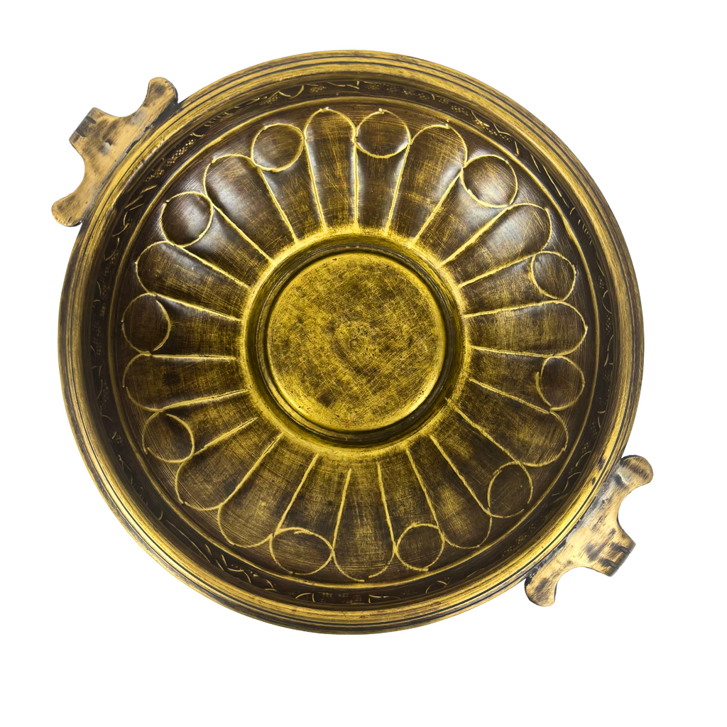 GW614 Brass Urli Offering Bowl 30x10cms