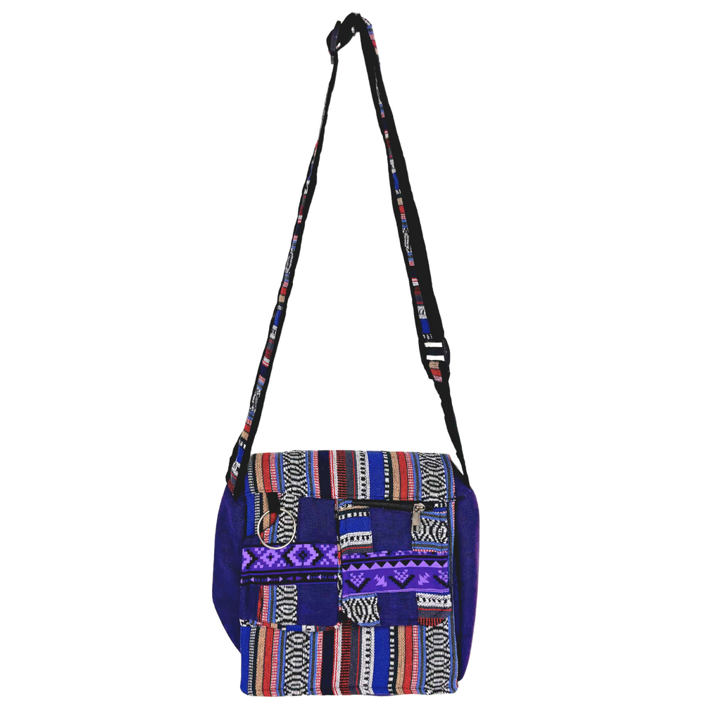 7NEP Shoulder Bag Cotton 24x27cms 3 colours