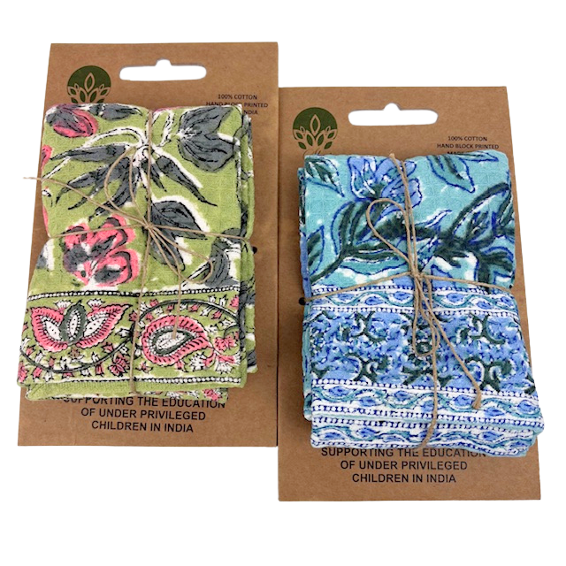 5HW Tea Towel Waffle Material 50x70cms 2 Colourways