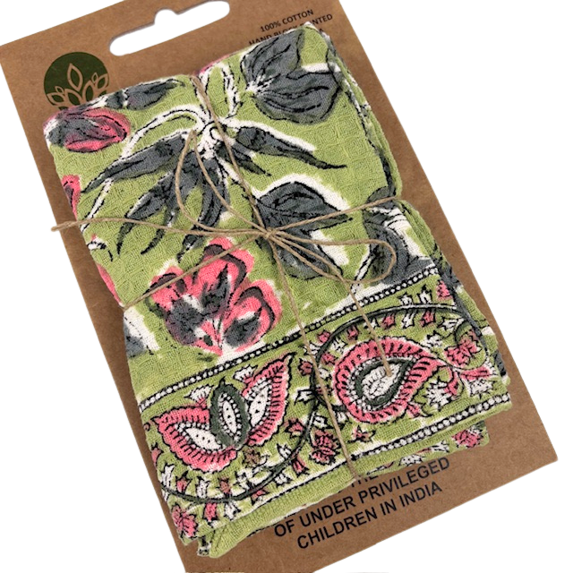 5HW Tea Towel Waffle Material 50x70cms 2 Colourways