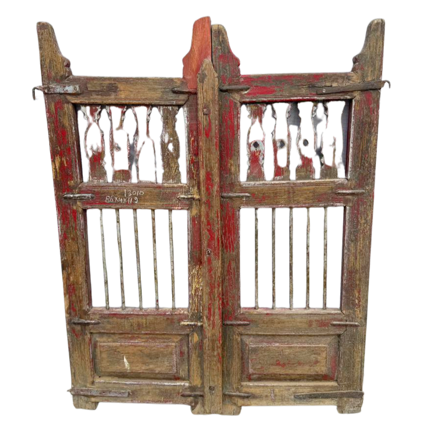 FUR666 Wooden Dog / Garden Gate (86w x 4d x 112h cms)