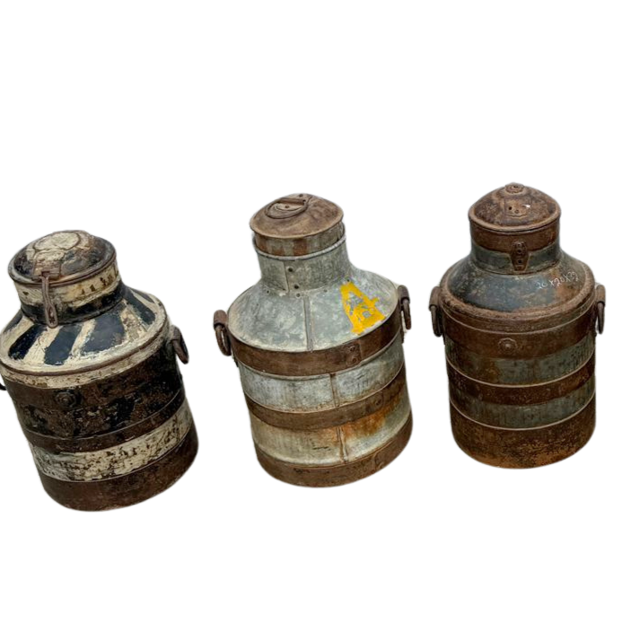 UNC055 Iron Milk Drum Assorted
