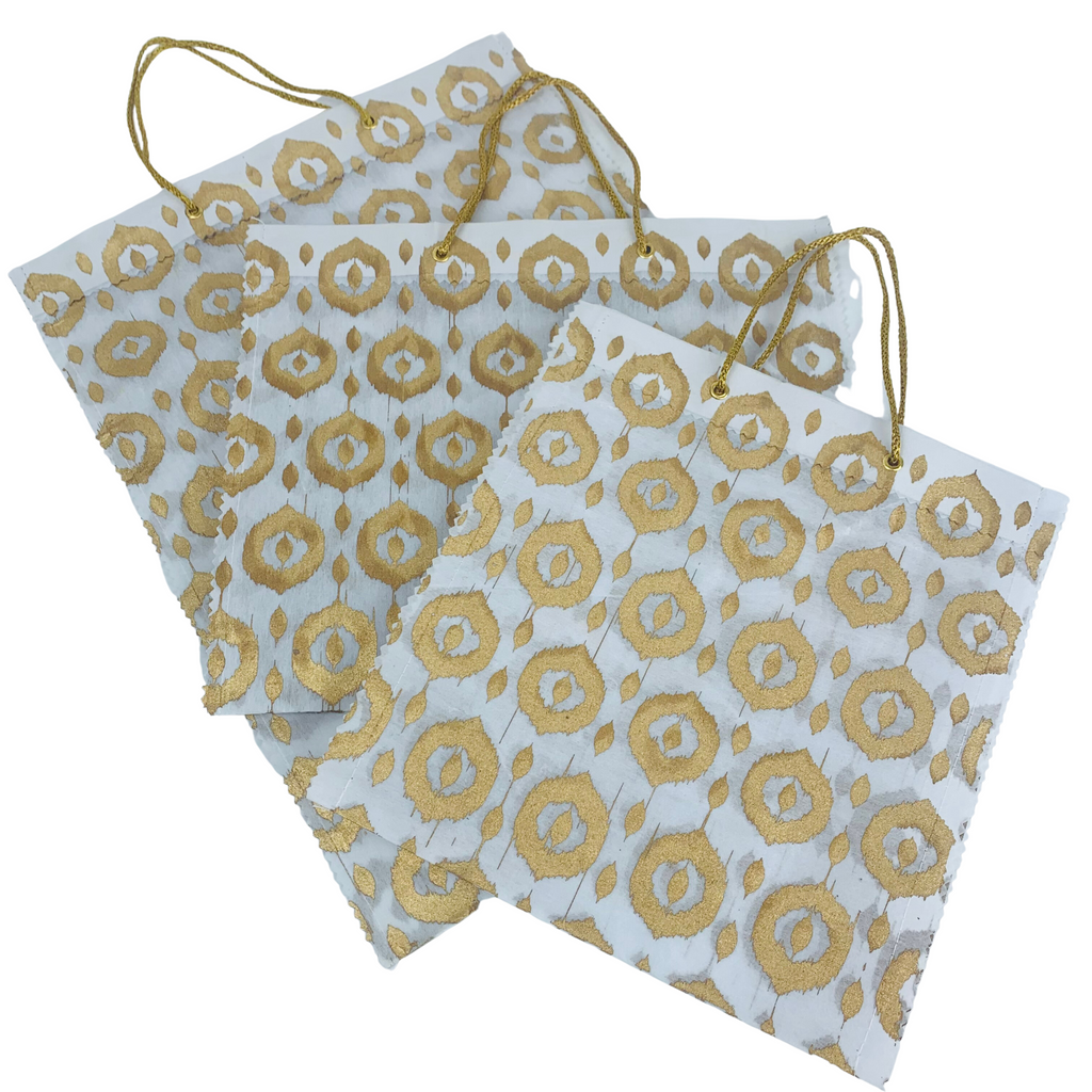 GW Rice Paper Gift Bags set of 3 sizes