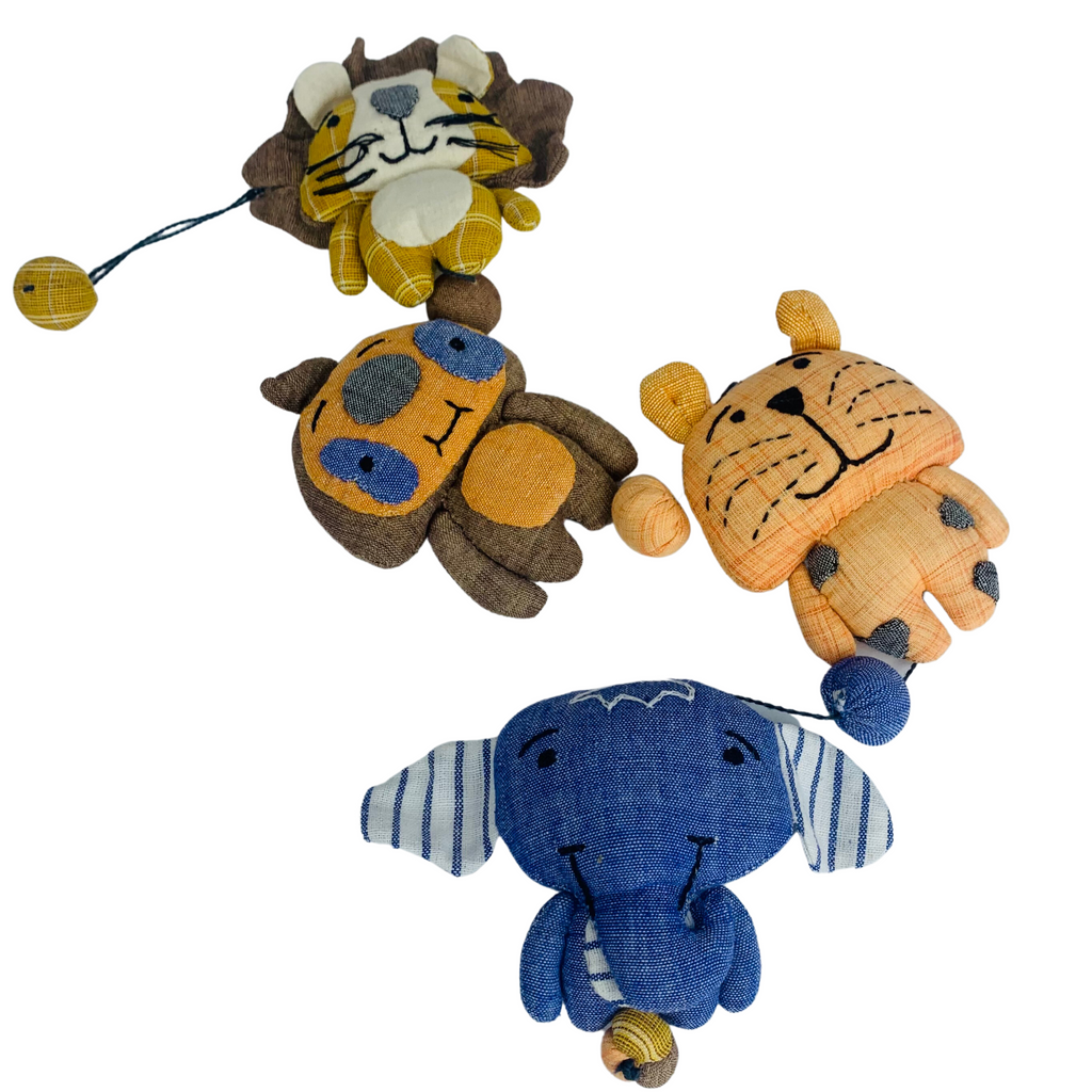 MB073 Jungle Mobile Four Animals 70cms Long