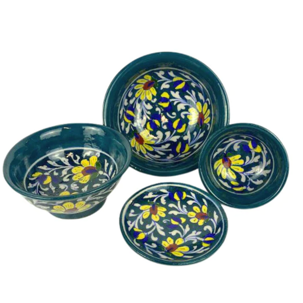 4JBP Jaipur Blue Pottery Buttercup Range