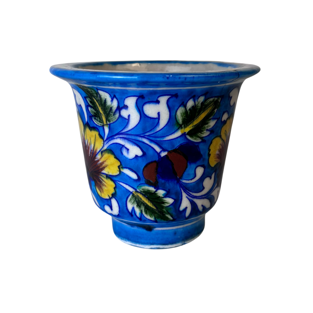 JBP Jaipur Blue Pottery Planter Pots 10x10cms