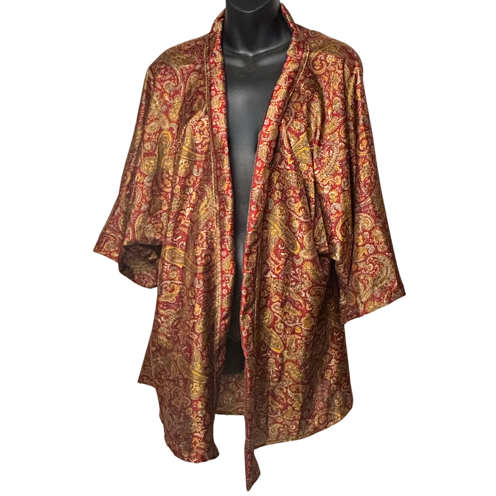 6F157 Vintage Silk Shrugs (one size fits all)  Individual Designs