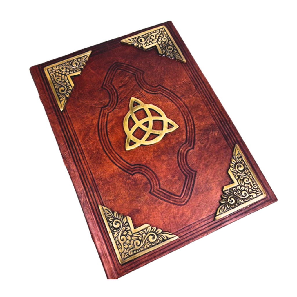 3J117 Vintage Pentacle Journal With Antique Paper 22x30cm 4cm Thick