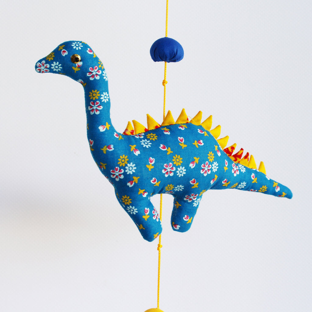 Hanging Dinosaur Handmade Fair Trade 75cms long (MB005)
