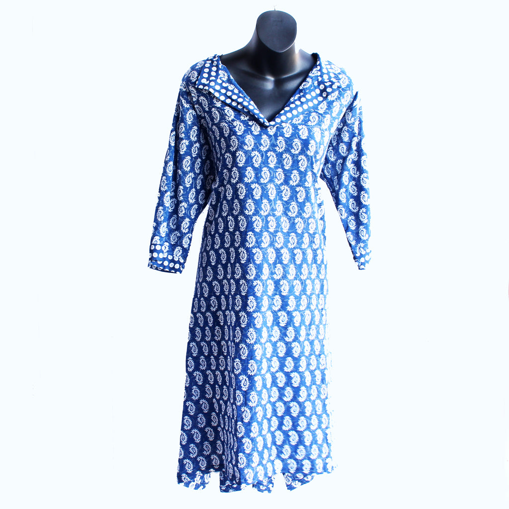 F Indian Cotton Summer Dress