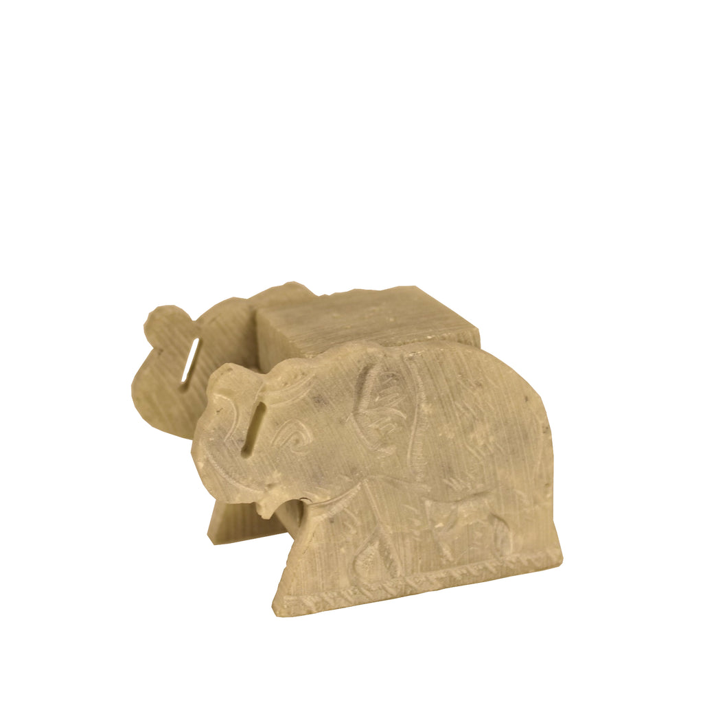 Elephant Incense Stand made from Soapstone GW071