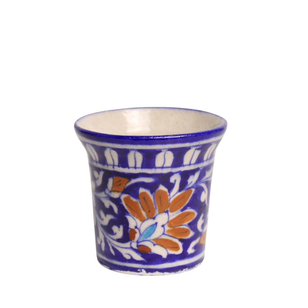 Jaipur Blue Pottery Planter Small JBP051 (8X8cms)