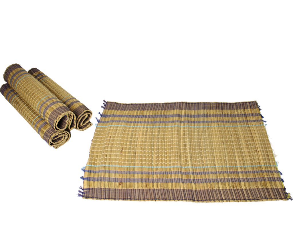 5HW Water Hyacinth Table Mat Set Of 4 HW228 (35x50cm)