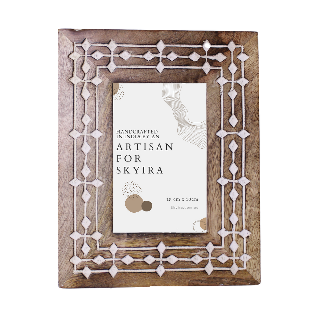 GW Wooden Picture Frame Medium (24x19cms) GW148