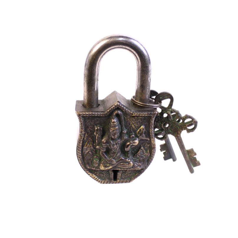 GW Brass Lock Oxidized Om GW307