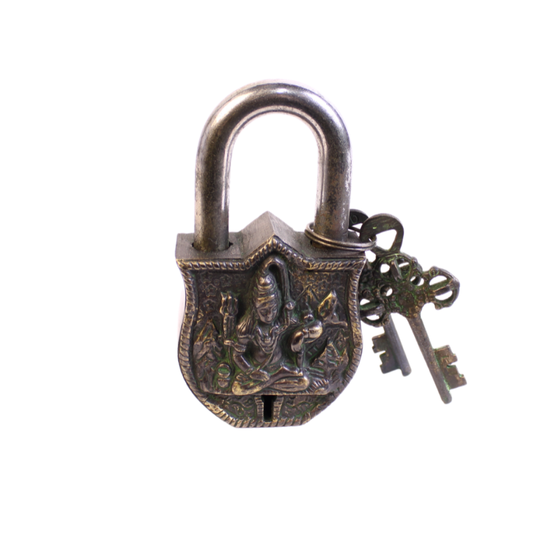 Brass Lock Oxidized Om GW307