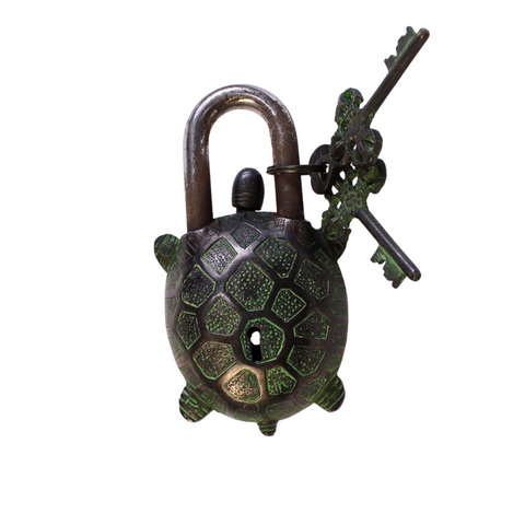 1GW Brass Lock Turtle Oxidised GW310 – Skyira