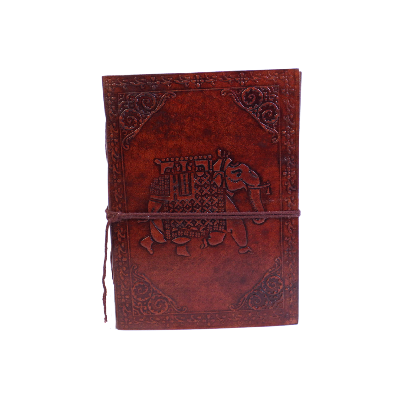 Elephant Leather Journal J064 13x18cms