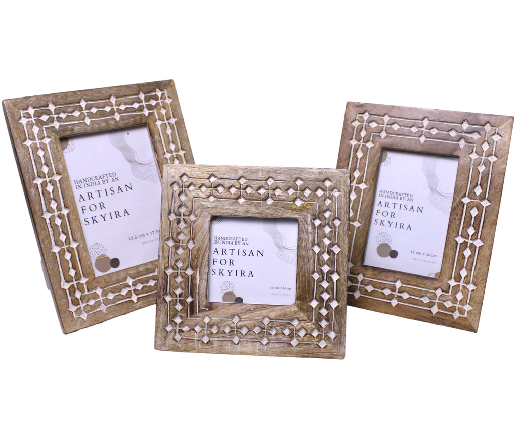 GW Wooden Picture Frame Medium (24x19cms) GW148