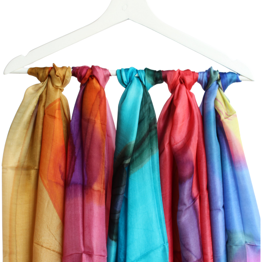 Fine silk scarves deals