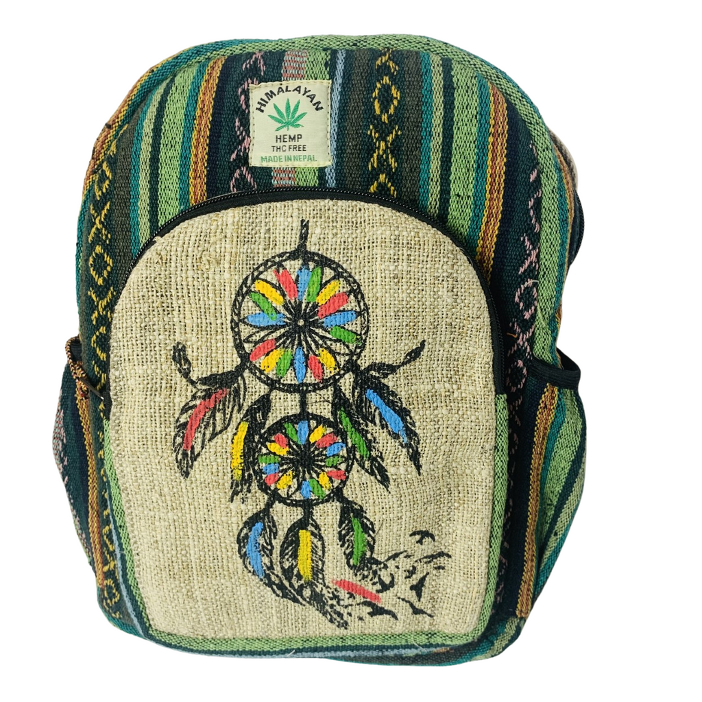 NEP Hemp Backpack Dream Catcher Small & Medium